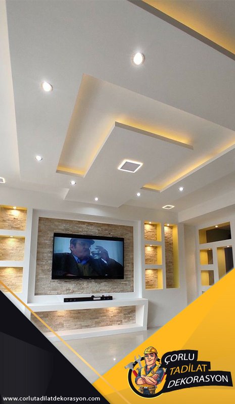 Alçıpan Tv Ünitesi Çorlu